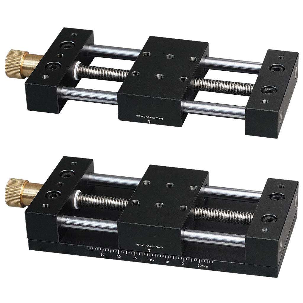 Platform xy Axis Scale Precision Sliding Table One & Two Dimensional Aluminum Alloy Anti-high Temperature Table Saw Tool