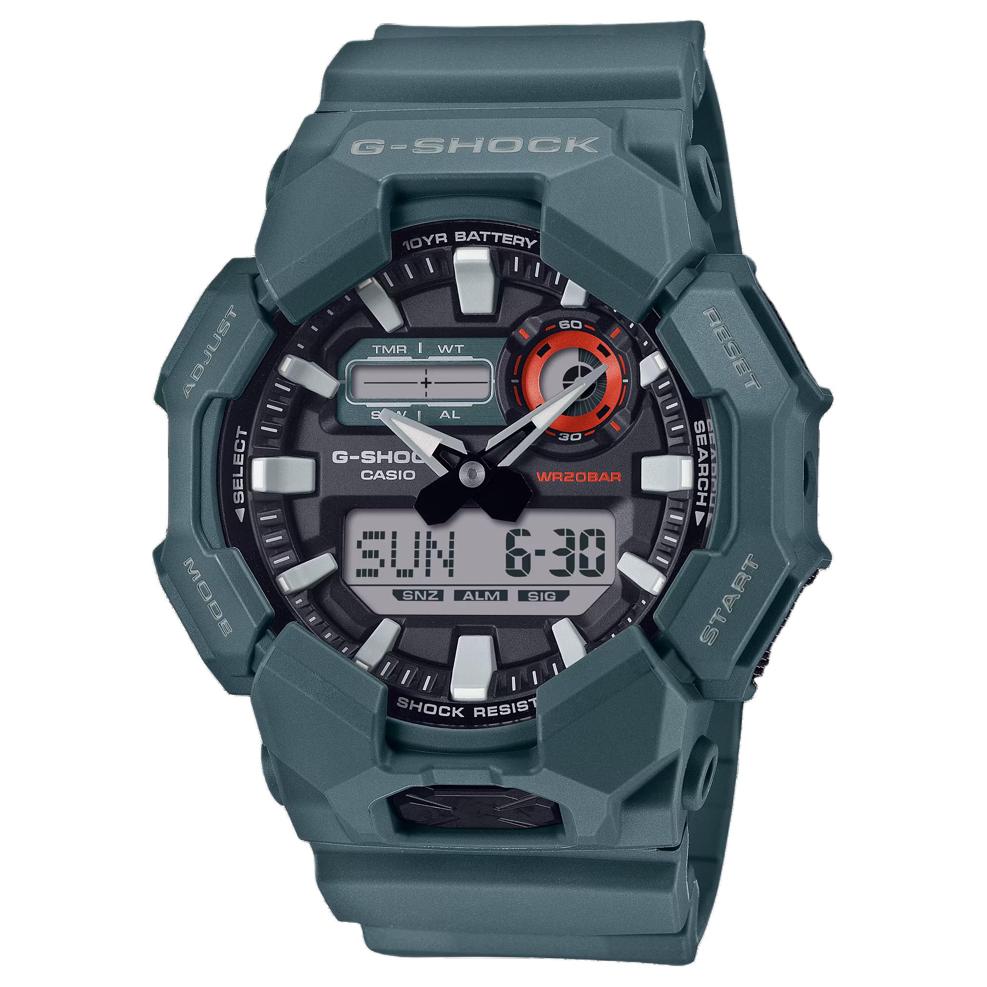 CASIO Men Black Watch GA-010-2AJF GA-010-2AJF Black Dial