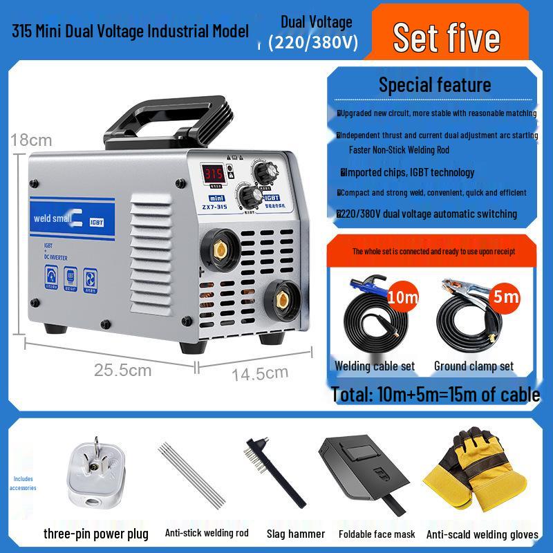 Han Xiao Er Electric Welder 220v/380v Portable Handheld Industrial Grade for Stainless Steel
