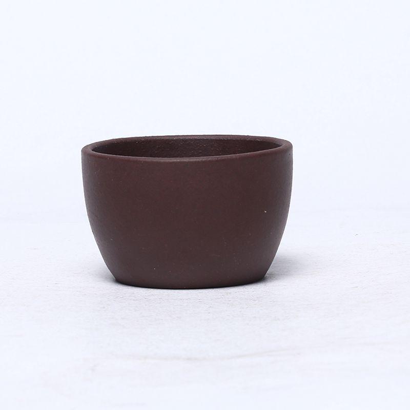 Handmade Yixing Purple Clay Tea Cup - 2 Colors, Kung Fu Tea Ceremony Ware