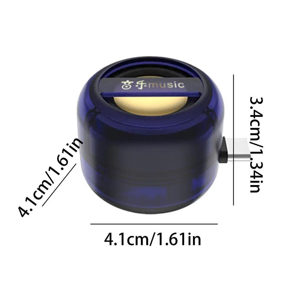 Subwoofer Type-C Speaker Type-C Plug Music Player Box  Music Player Device