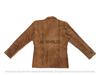 Designer New Men Casual Formal Stylish Brown Genuine Soft Suede Leather Blazer