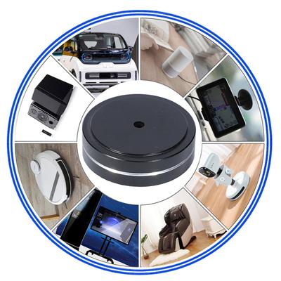 Speaker Isolation Foot Pad Aluminum Shock Absorbing Pads with Slip Resistant Base Enhances Auditory Experience