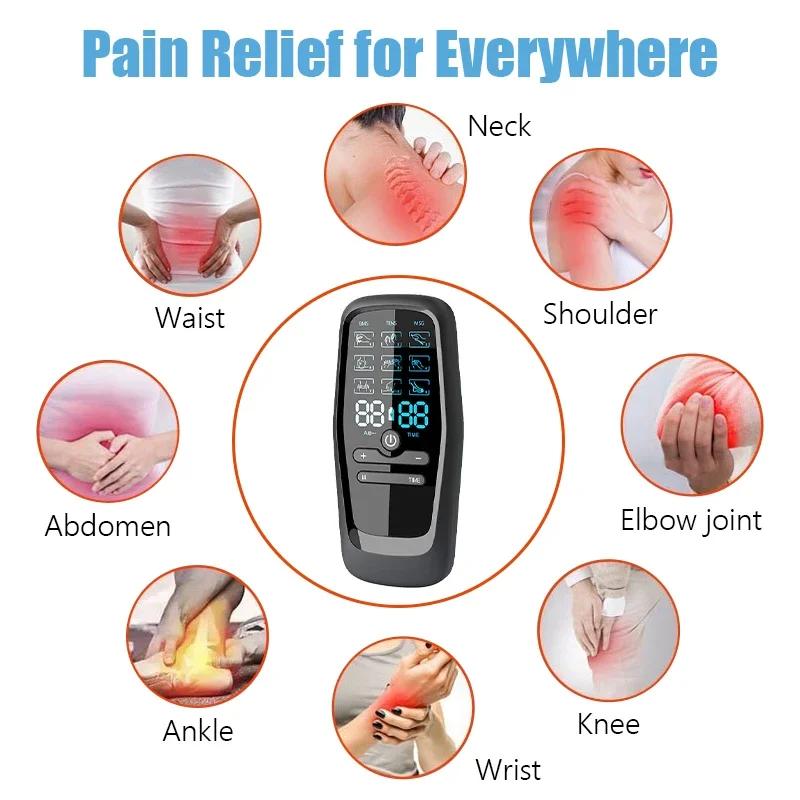Ems Electric Muscle Stimulator USB Physiotherapy Tens Unit Machines Pulse Impulse Massage Slimming Machine Electro Stimulator