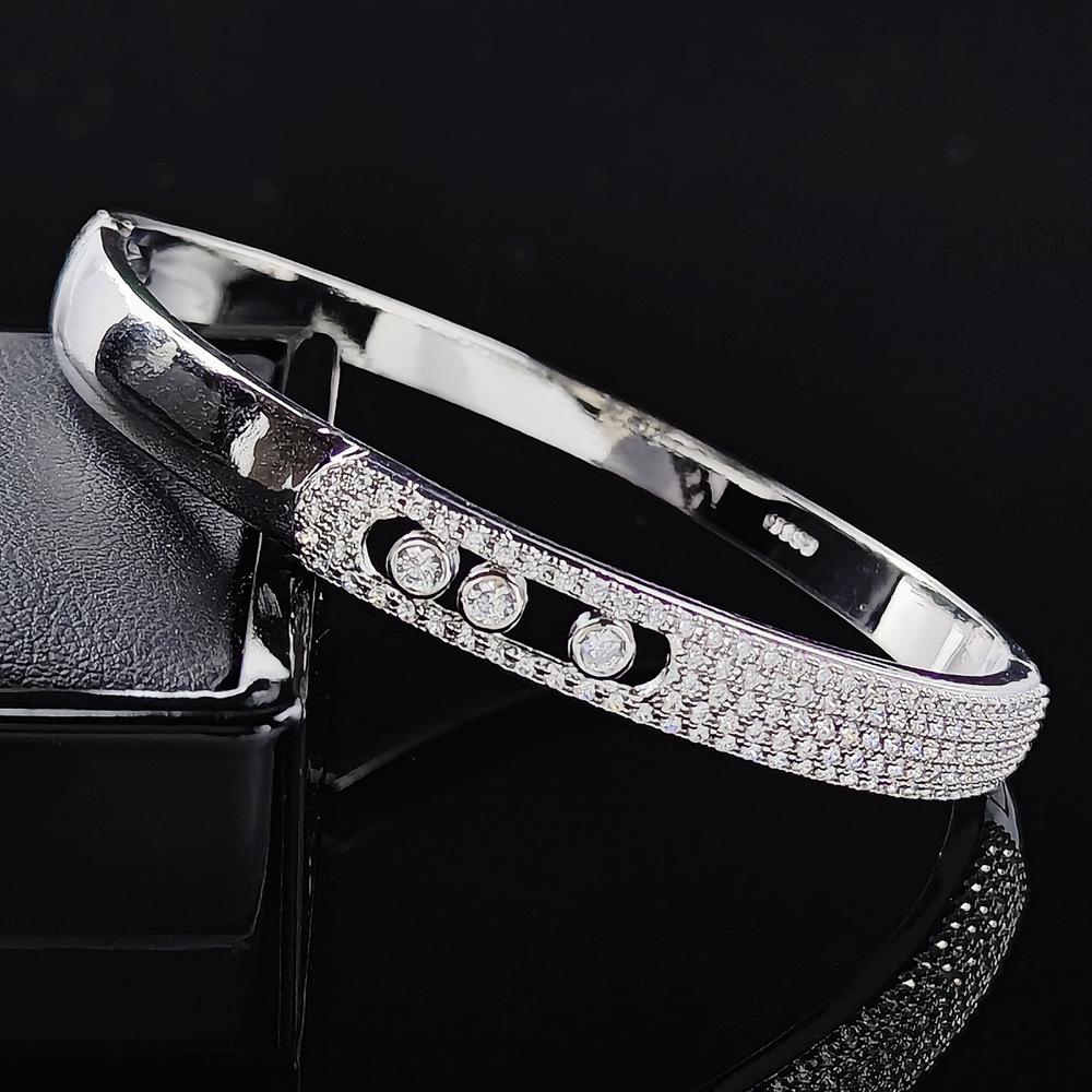 Versatile Couple Bracelet with AAA Zircon, Geometric Style - Fashion Jewelry s6105