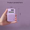 Financial Accounting Tools 8 Digit Mini Cute Calculator Portable Student Calculator Back To School Teaching Supplies