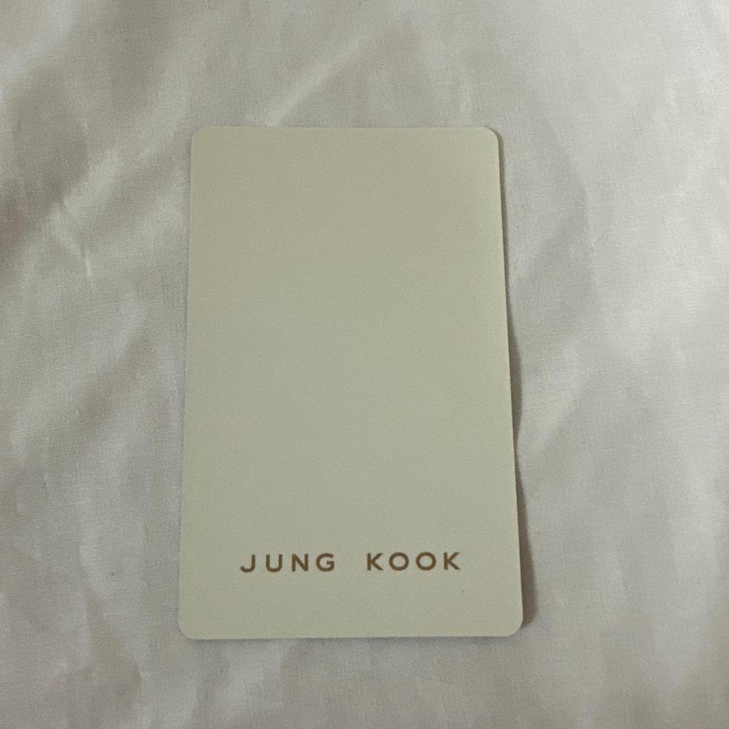 [USED] Jungkook Golden Hologram Trading Card