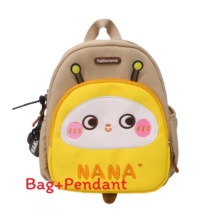 Simple Unisex Summer Backpack With Durable Nylon Material For School Days