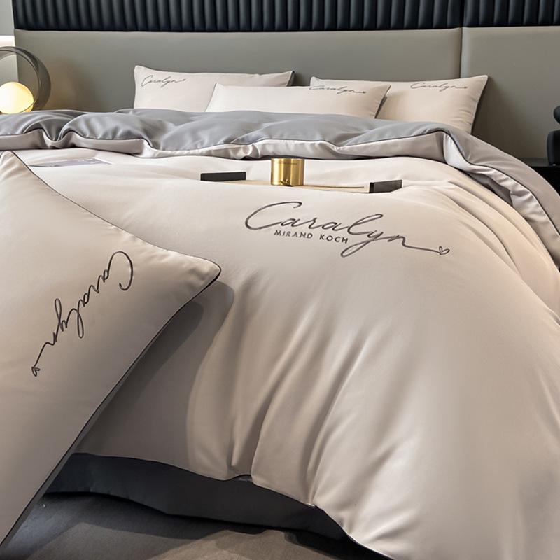 

Комплект постельного белья из фланели класса люкс - Включает простыню, пододеяльник и наволочку для студенческого общежития 1.2m Bed Three-Piece Student Set - 150x200 Quilt