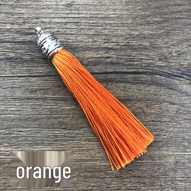 6CM Metal Cap Tassel Pendant for DIY Jewelry, Bag, Earrings & Clothing Accessories