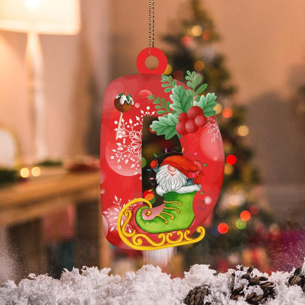 Vánoční dekorace Přívěsek Vánoční strom Tag Téma Party Crafts Ornament