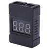 10PCS Lithium Battery Low Voltage Alarm ABS Shell Reverse Connection Protection Battery Voltage Tester
