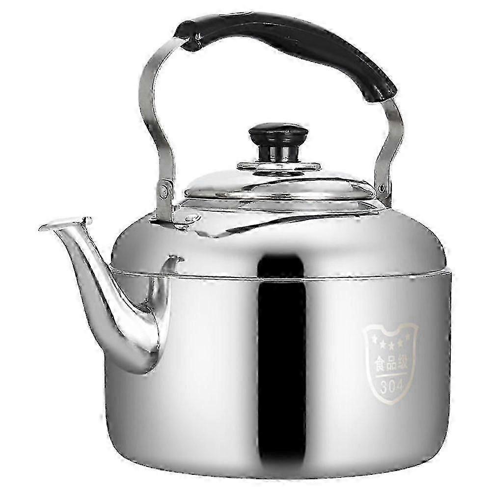 Stainless Steel Whistling Tea Kettle Household Large Water Kettle with Handle hwy