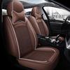 H8 Leather & Ice Silk Universal Car Seat Cover: Cartoon Design for All Seasons