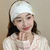 Double Layer Warm Cotton Nursing Cap For Sensitive Skin Stretchy Postpartum Head Cover Maternity Beanies For Women