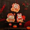 DIY Snake Portable Lantern Vintage New Year Luminous Lantern  Mid-Autumn Festival