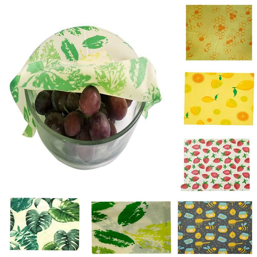 

Натуральный пчелиный воск, оберточная бумага для пищевых продуктов, многоразовая крышка для хранения продуктов питания для сэндвич-сыра