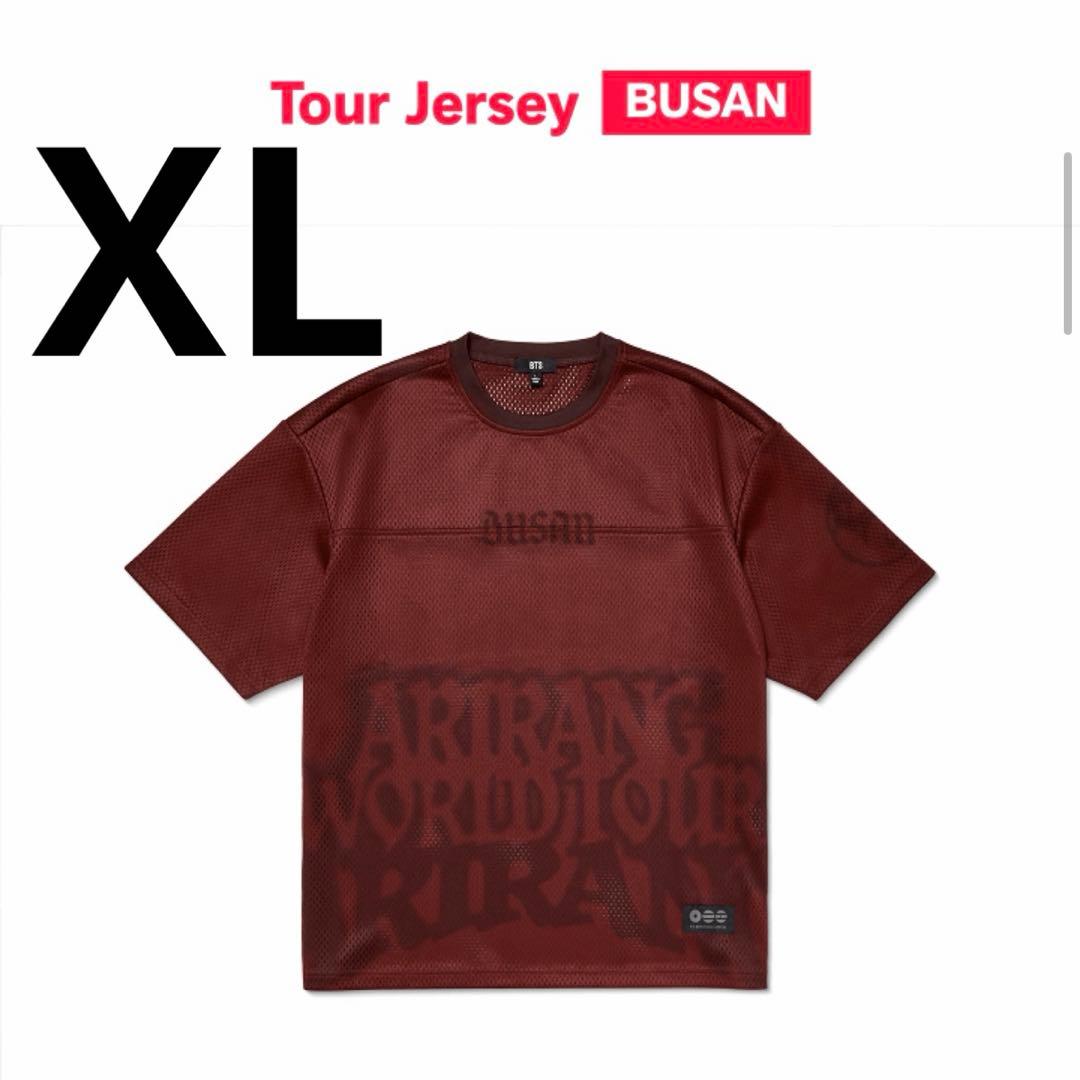 [USED] BTS ARIRANG Korea Tour Jersey Busan T-Shirt XL