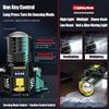 Rechargeable Headlamp Geste Sensor Zoomable Headlamp LED Outdoor Strong Light 5 Modes Multiduty Headlight for Camping Fishing