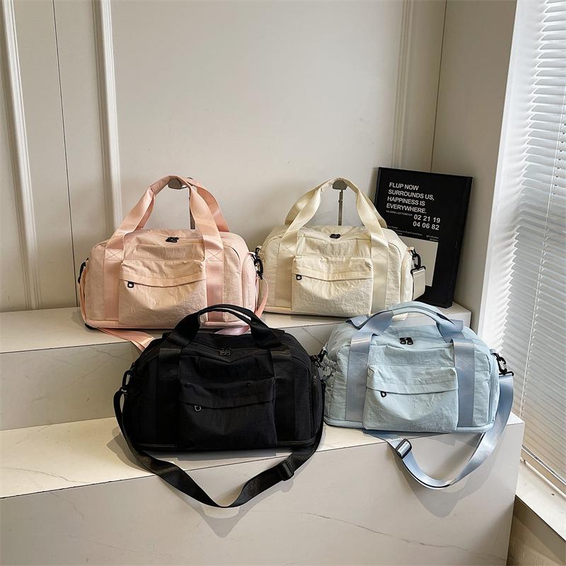 Fashion fitness bag new simple large-capacity sports yoga bag storage crossbody portable business travel bag
