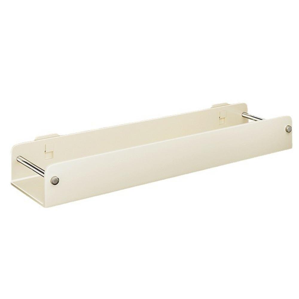 

Punch-free Cookware Shelf 30/40/50cm Bathroom Storage Rack Spice Rack for Kitchen Bathroom Storage 50cm белый