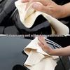 Premium Chamois Leather Car Cleaning Cloth - Ideal for Windows, Streak-Free, Non-Peeling