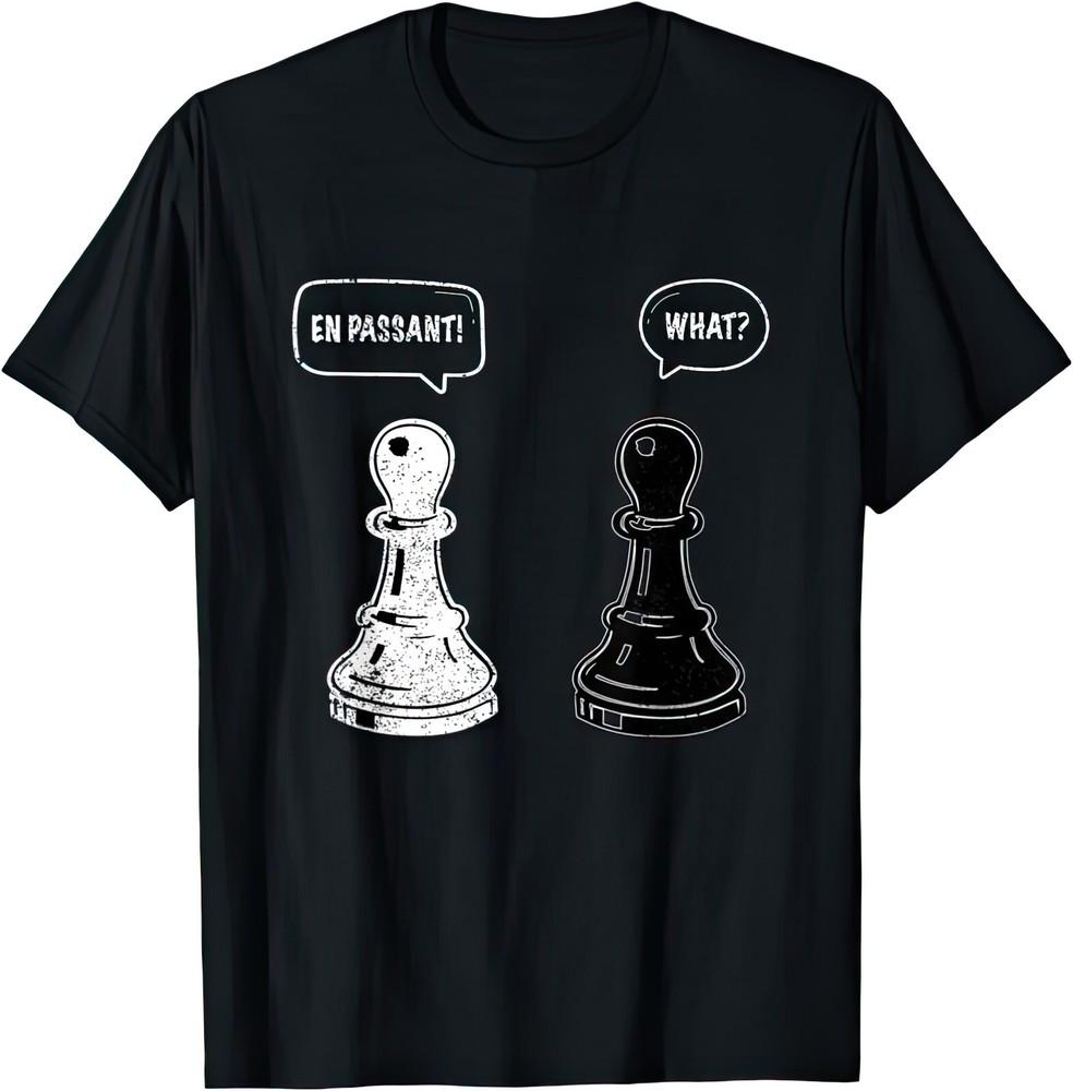 Chess En Passant Pawn Funny Board Game T Shirt