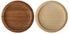 Bamboo Plate, Wooden Plate, 24cm, Pair Set, Wooden Gift Box Included, Made In Japan
