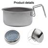 Stainless Steel Drain Basket for Kitchen Sink and Vegetable Washing Tasks