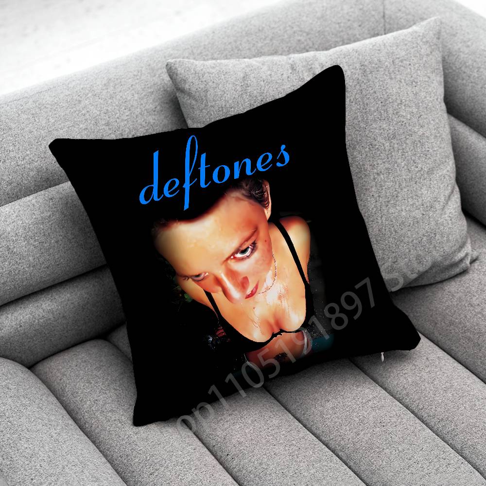 D-Deftones Private Music Diamond Eyes Throw Pillow Case For 30x30cm 40x40cm 45x45cm 50x50cm 55x55cm Square Sofa Pillowcase Shell