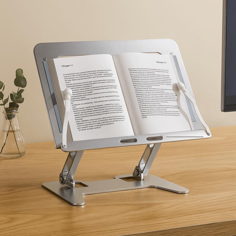 Foldable Reading Bookshelf Support Reading Bracket Tablet Stand Book Holder Tray  Students
