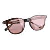 Women Sunglasses Stylish Lightweight Lady UV Protection Glasses for Outdoor Travel Black Frame Pink