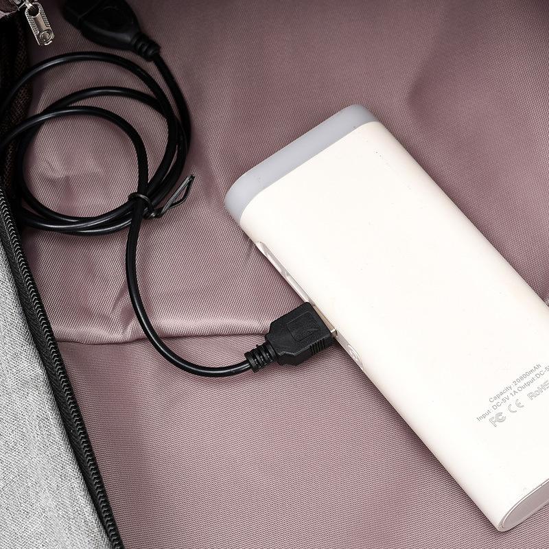 New anti-theft backpack USB charging backpack, fashionable student schoolbag large-capacity business computer backpack