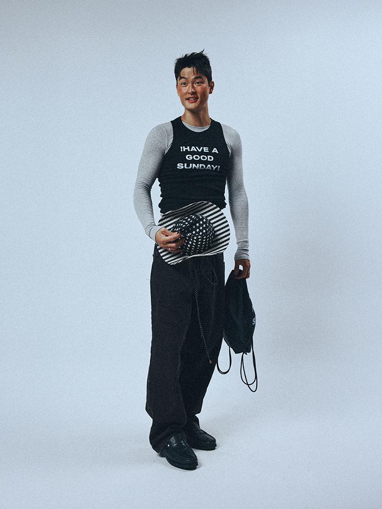 Sunday Fruits Market Market Vintage Work Pant Charcoal