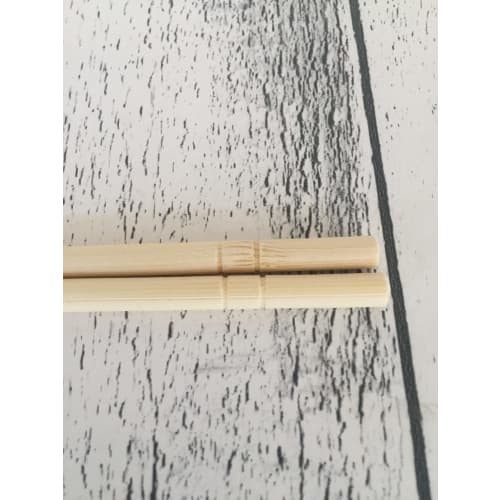 Yamato Bussan Disposable Bamboo Chopsticks, Round, with Toothpicks, Approx. 20cm Long x 5mm Diameter, Individually Wrapped for Hygiene, Can Be Used Wi