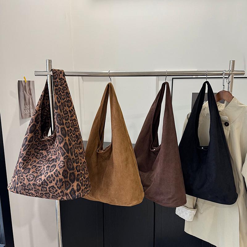 Borsa a Spalla da Donna Borsa Tote Maculata Grande Capacità Borsa da Sottobraccio