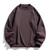 Niche Design Half-high Neck Zipper Long-sleeved Shirt for Men's New Heavy Autumn and Winter Outfit Casual