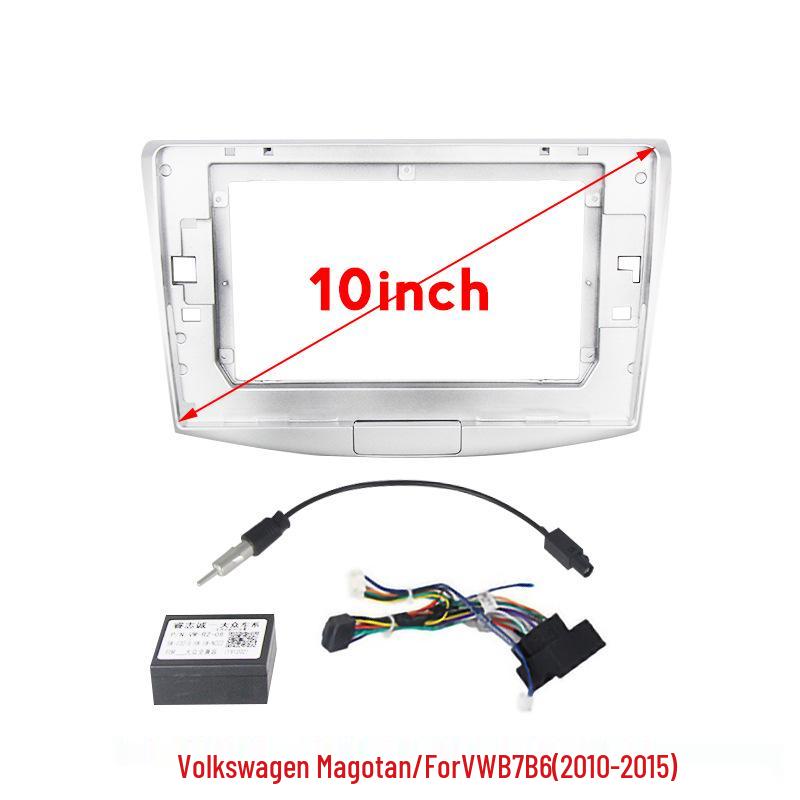 Large Screen Android Navigation System w/ Trim Wire Harness for VW Model B6/B7/Magotan/CC (10-15)