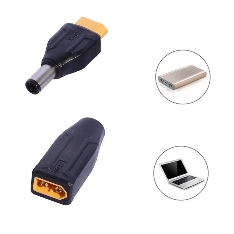 Bidirectional XT60 to 7.4x5.0mm DC7450 Adapter Waterproof Aviation Connector for Solar Panel and Drones