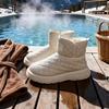 2025 Winter New Fashion Winter Lamb Wool Large Cotton Shoes Piled Thickened Women's Snow Boots Warm Women's Casual Shoes