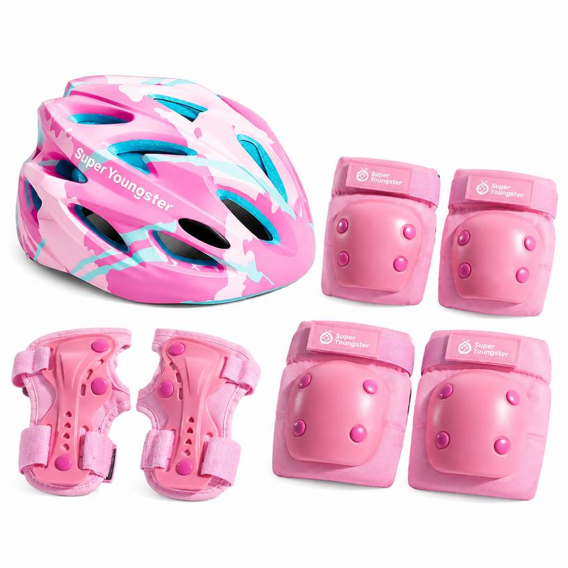 Children's Sports Protective Gear Set with Helmet and Pads