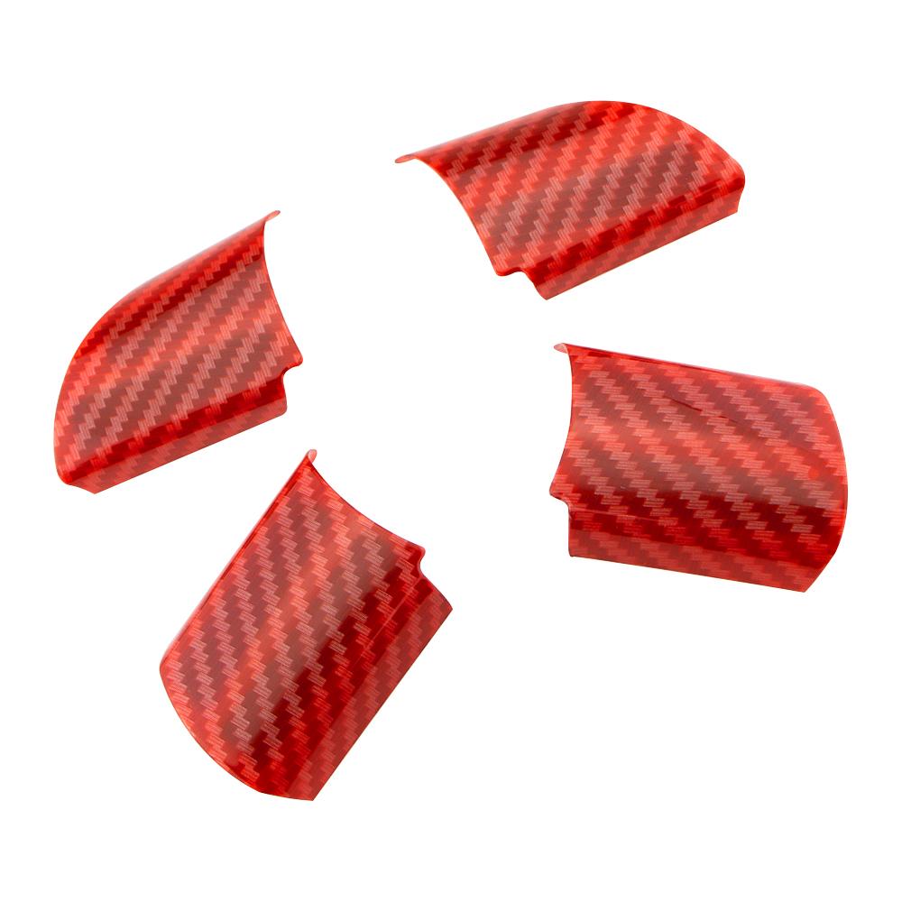 Interior Car Steering Wheel Panel Cover Trim Sticker for Ford Focus 2 MK2 2005 - 2011 Car-Styling Stickers 4Pcs/Set Accessories