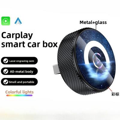Wireless CarPlay Box Smart Car Module Upgrade Android Auto CarPlay Adapter for Seamless Connectivity