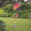 Butterfly Eye Catching Garden Spinners, Colorful Twisting Decoration Hanging Twisters for Home and Garden Outdoor Spaces