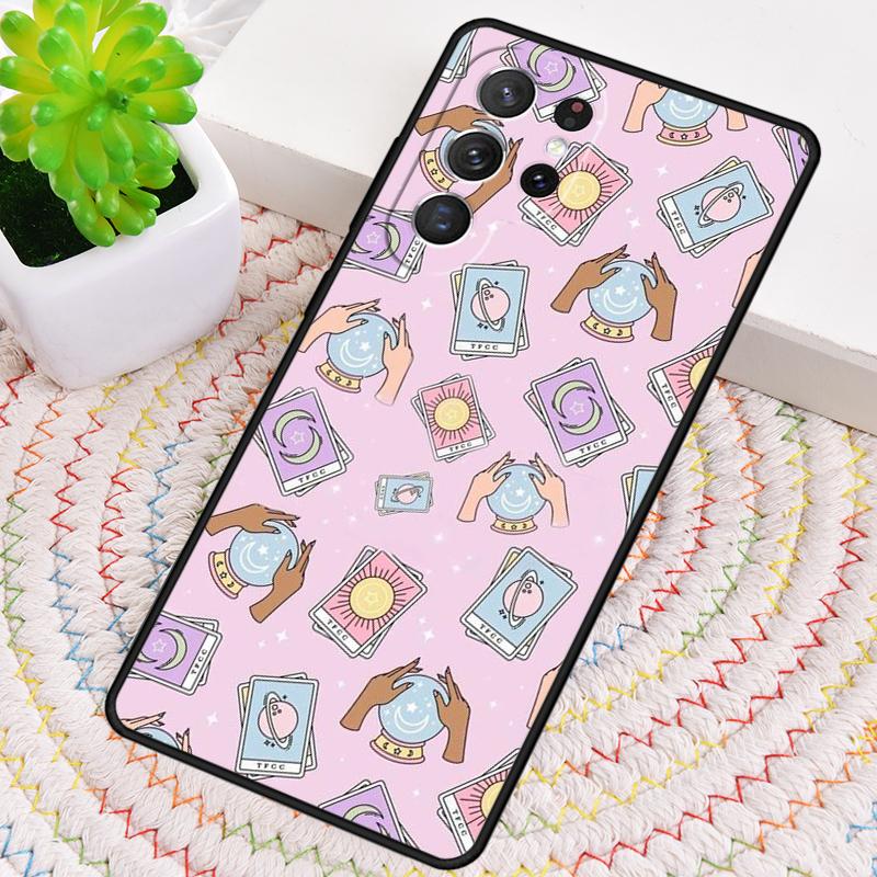 Witches Moon Tarot TPU Phone Case For Samsung Galaxy Note 10 Pro S26 S25 S24 S23 S22 Ultra Plus S21 FE S20 Shockproof Cover