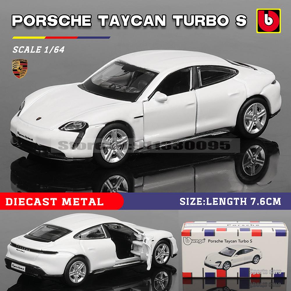 Burago 1:64 golf Porsche 911 Shelby Raventon Mustang Lamborghini Serie da Collezione Modello in Metallo Pressofuso Giocattolo Regalo per Bambini