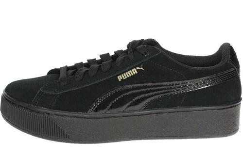 PUMA Suede S Vikky Platform PUMA Black Women s 363287-01 36