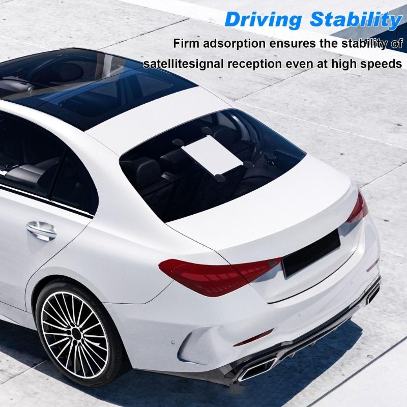 Tragbarer Auto-Halterständer mit starker Saugkraft für Satellitengeräte und elektronische Gadgets Navigation Stabile Positionierung