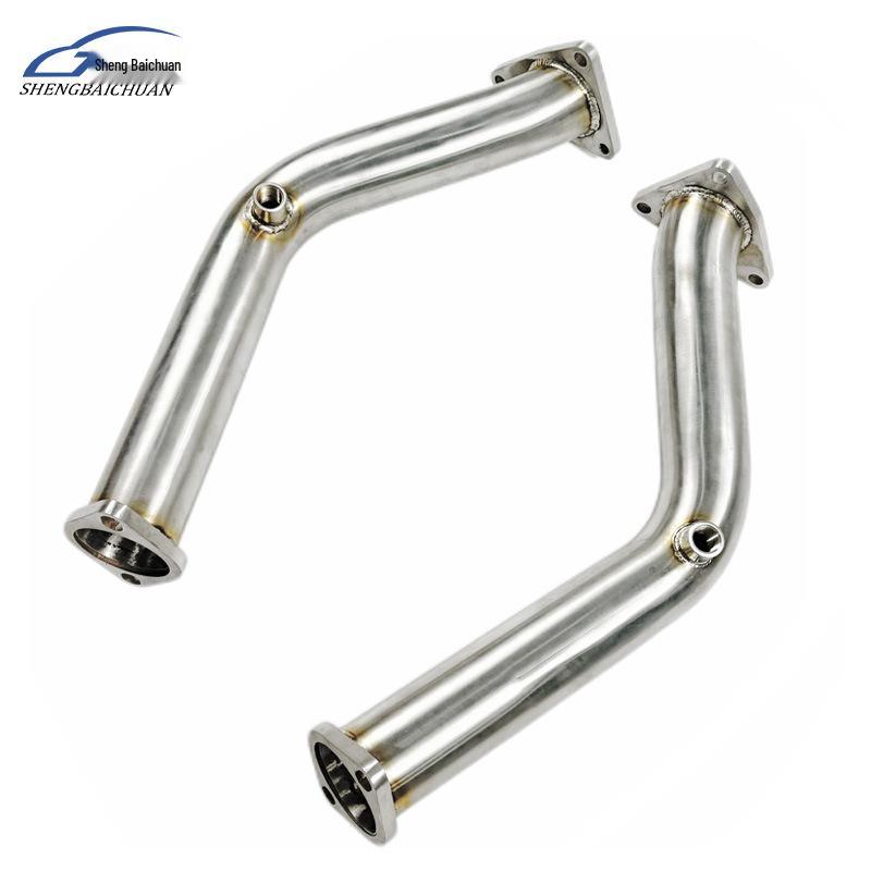 Stainless Steel Exhaust Manifold Muffler for Infiniti Q50/Q60/G37 3.7L