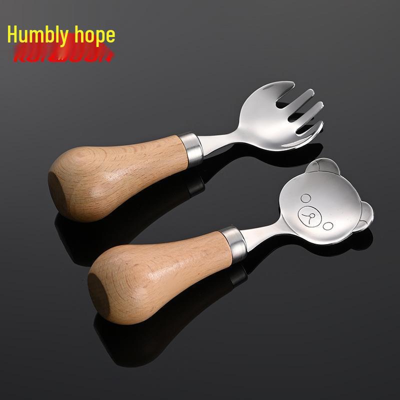Qianxing Kids Stainless Steel Bear Spoon